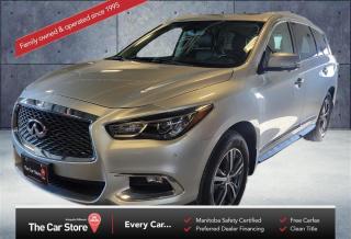 Used 2017 Infiniti QX60 Navigation Leather Sunroof 360 Cam 7 seater 3ROWS for sale in Winnipeg, MB