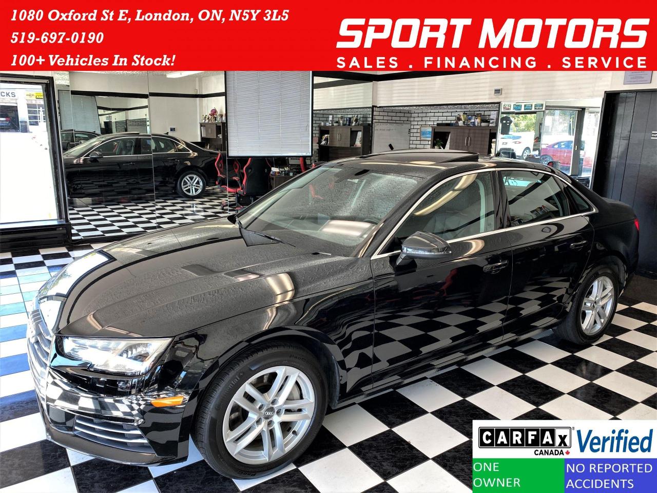 2017 Audi A4 Quattro+Audi Pre Sense+ApplePlay+Clean Carfax - Photo #1