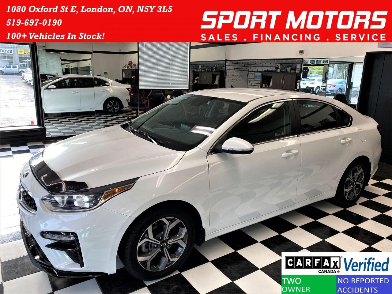 Used 2020 Kia Forte EX+Alloys+LaneKeep+BlindSpot+ApplePlay+CleanCarfax for sale in London, ON