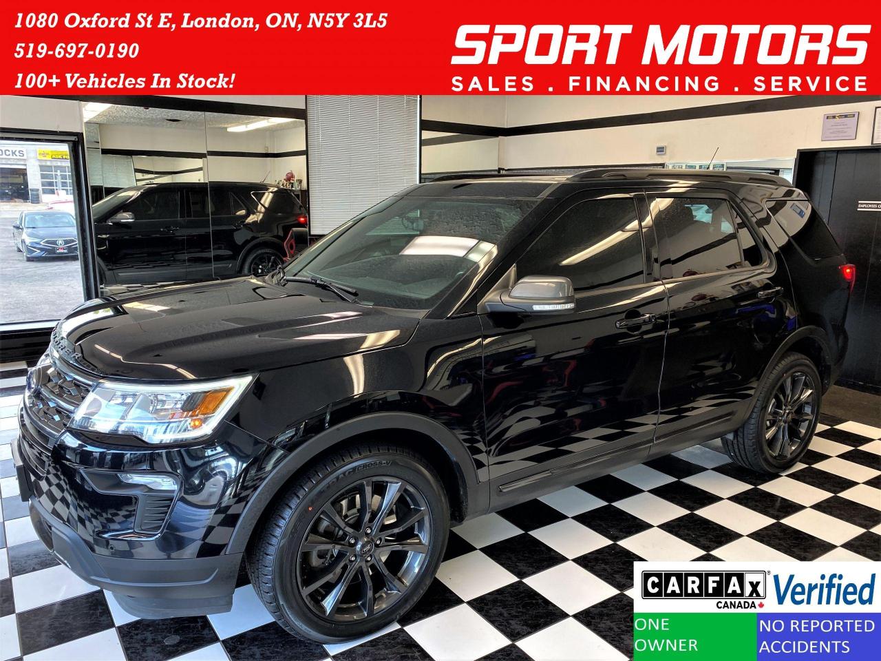 Used 2018 Ford Explorer XLT AWD+New Tires+Pano Roof+7 PASS+CLEAN CARFAX for sale in London, ON