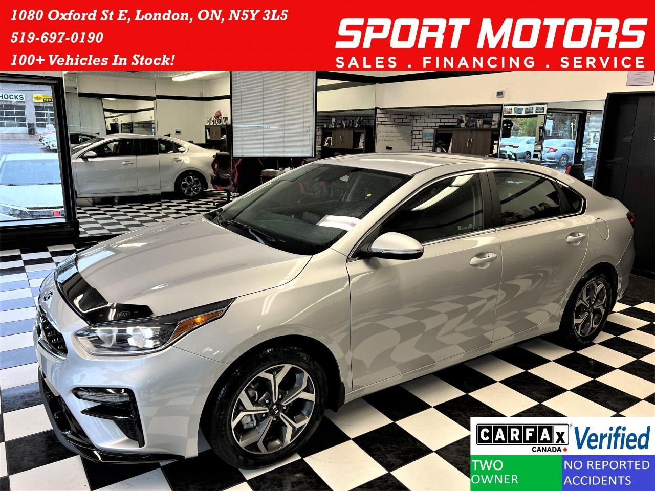 Used 2020 Kia Forte EX+Alloys+LaneKeep+BlindSpot+ApplePlay+CleanCarfax for sale in London, ON