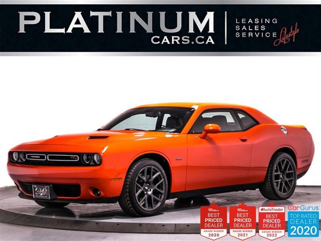 Used 2017 Dodge Challenger R/T Plus, HEMI V8, TORQUEFLITE, UCONNECT, NAV, CAM for sale in Toronto, ON