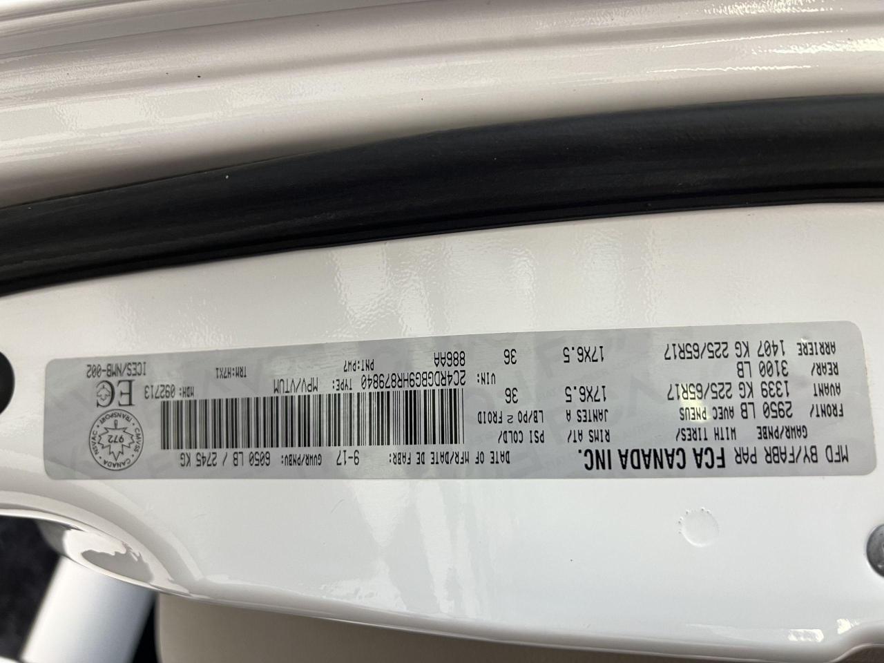 2017 Dodge Grand Caravan CVP+Cruise Control+A/C+ACCIDENT FREE - Photo #39