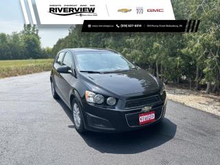 <p>Fresh on our pre-owned lot is this 2016 Chevrolet Sonic LT in Mosaic Black Metallic! No Accidents!</p>

<p>Features include, heated seats, cruise control, bluetooth, front bucket seats, remote start, rear view camera, XM radio, a touchscreen display, OnStar, cloth upholstery, alloy wheels and more!</p>

<p>Call and book your appointment today!</p>
<p> </p>

<p><span style=font-size:12px><span style=font-family:Arial,Helvetica,sans-serif>Our vehicles are <strong>Market Value Priced</strong> which provides you with the most competitive prices on all our pre-owned vehicles, all the time.  </span></span></p>

<p><span style=font-size:12px><strong>**All advertised pricing is for financing purchases, all-cash purchases will have a surcharge.</strong> Surcharge rates based on the selling price $0-$29,999 = $1,000 and $30,000+ = $2,000. </span></p>

<p><span style=font-size:12px><span style=font-family:Arial,Helvetica,sans-serif>Our pre-owned vehicles are reconditioned to the highest standards and have passed Ontario Safety standards. </span></span></p>

<p><span style=font-size:12px><span style=font-family:Arial,Helvetica,sans-serif>Visit us today at <a href=https://www.google.com/maps?cid=12506591035836657031&_ga=2.214553367.1859191745.1592227464-28463263.1591811625>854 Murray Street, Wallaceburg ON</a> or contact us at 519-627-6014 or 1-800-828-0985.</span></span></p>