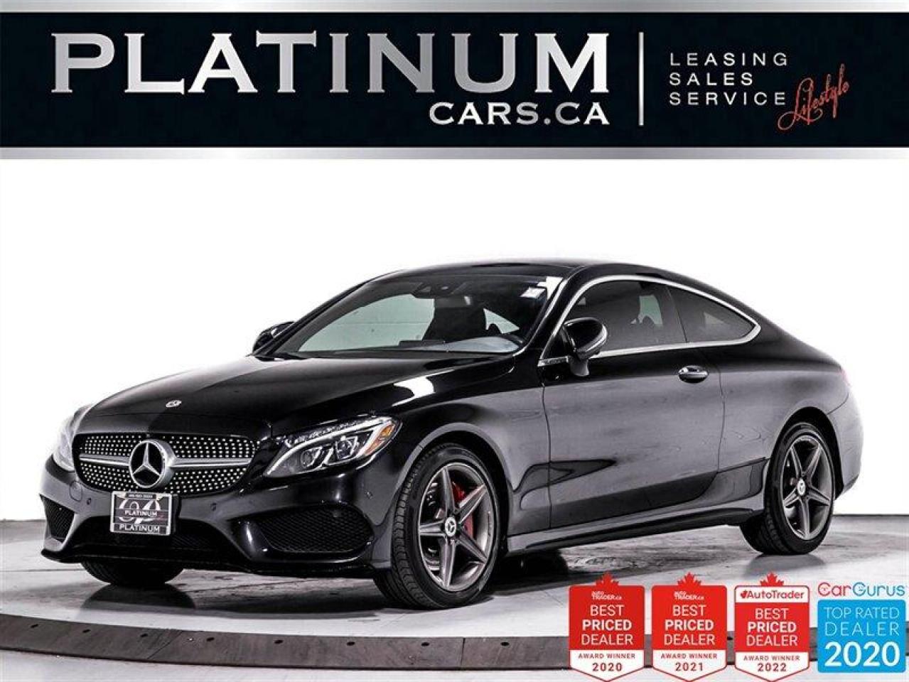 Used 2018 Mercedes-Benz C-Class C300 4MATIC COUPE, AMG SPORT PKG, NAV, PANO, CAM for sale in Toronto, ON