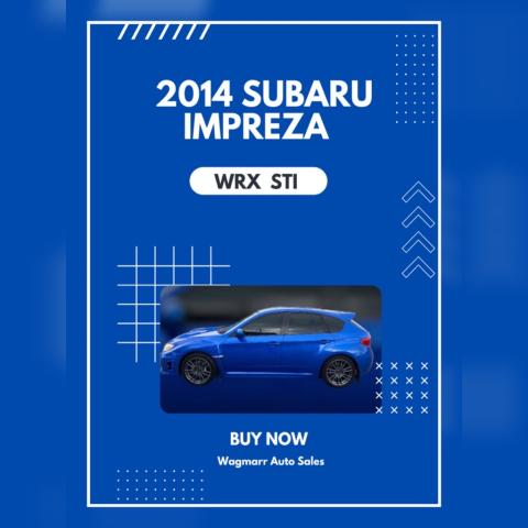 2014 Subaru WRX WRX STI