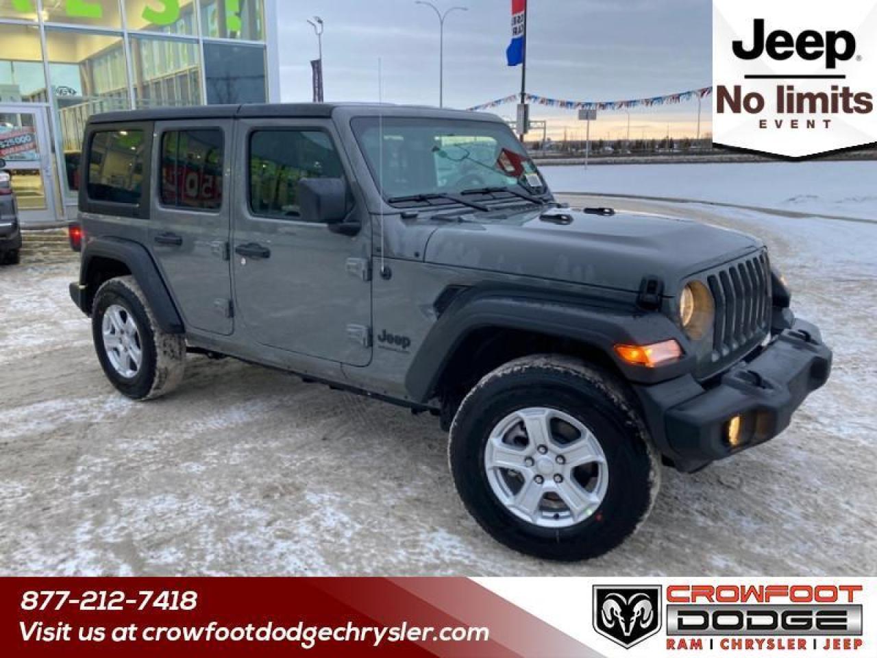 New 2023 Jeep Wrangler SPORT for sale in Calgary, AB
