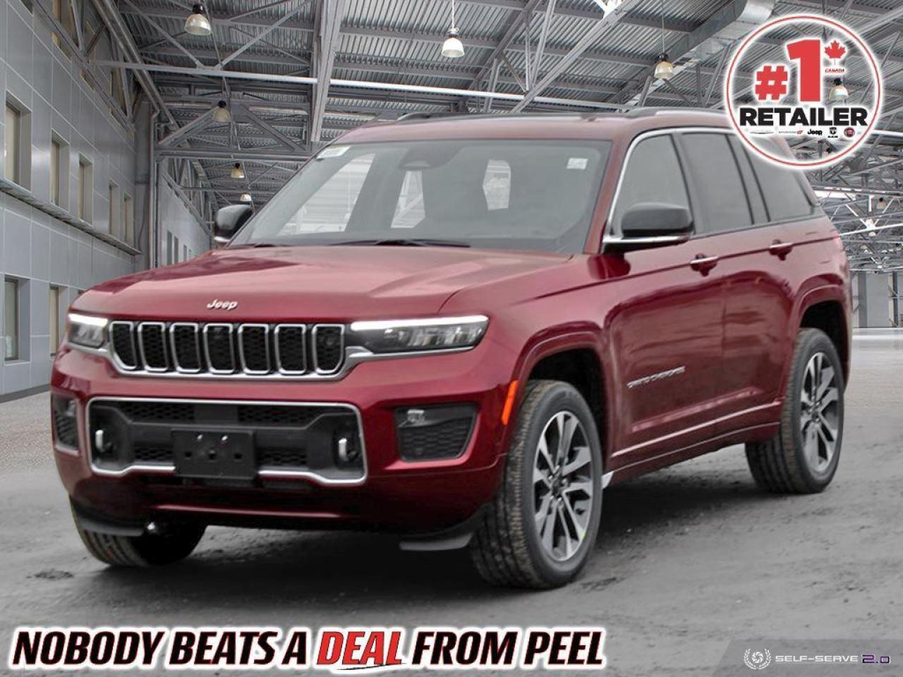 New 2023 Jeep Grand Cherokee Overland | 0% Financing Available for 72 months for sale in Mississauga, ON