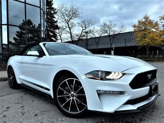 Used 2022 Ford Mustang ECOBOOST|CONVERTIBLE|POWER VENTED SEATS|ALLOYS|LEATHER for sale in Brampton, ON