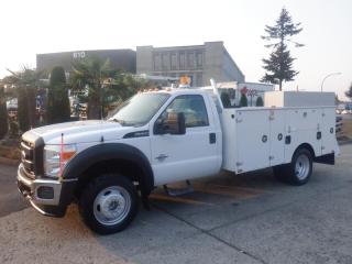 Used 2011 Ford F-550 Regular Cab Service Truck 2WD Dually Diesel for sale in Burnaby, BC