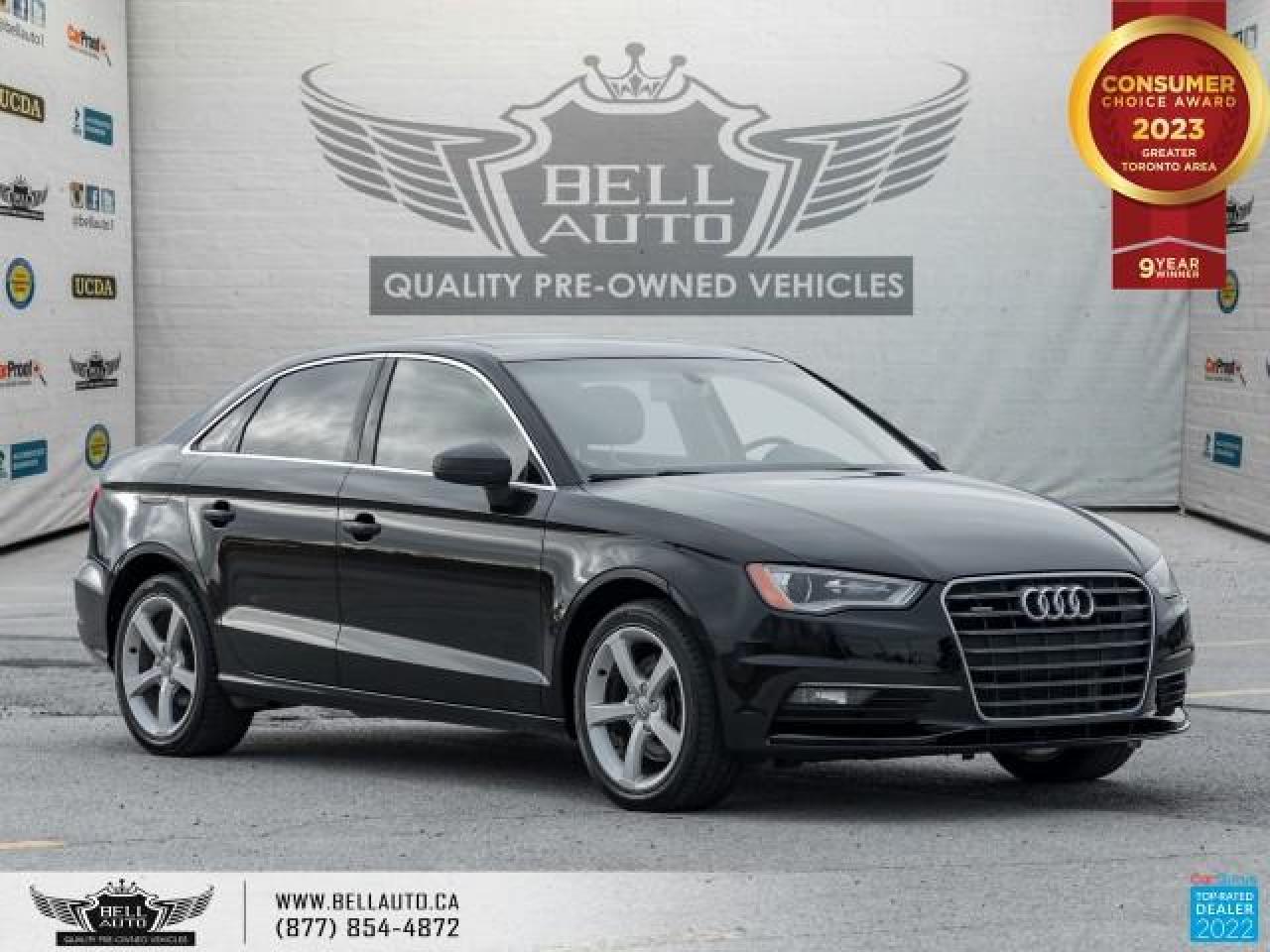 Used 2015 Audi A3 2.0T Komfort, S-Line, PanoRoof, NoAccident, HeatedSeats, LeatherInt for sale in Toronto, ON