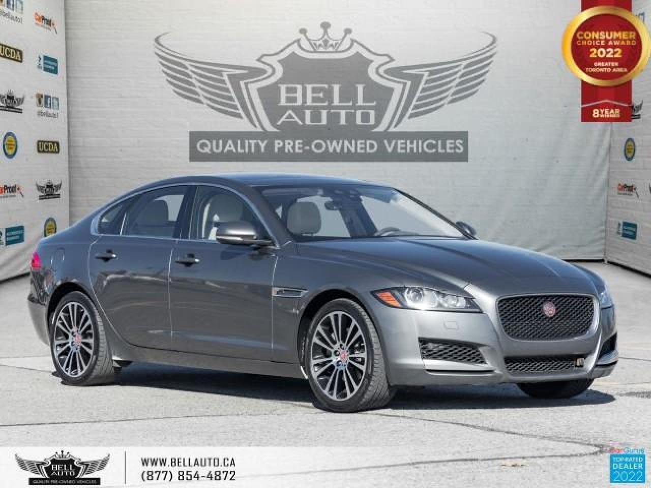 Used 2019 Jaguar XF Prestige, BackUpCam, Navi, SunRoof, NoAccident, ParkingDistCont, OnStar, Sensor for sale in Toronto, ON