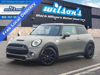 Used 2019 MINI 3 Door Cooper S - Sunroof, Leather, Push Button Start, Reverse Camera, Alloy Wheels, Heated Seats, & More! for sale in Guelph, ON