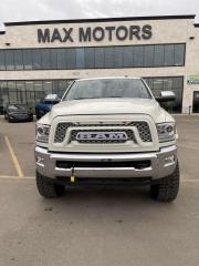 <p><strong>2015 Ram 3500 Laramie DIESEL DELETE 6.7L CUMMINS 4X4 6.5FT BOX 224,873KM</strong></p><p>$44,999<br>No Extra Fees<br>WITH WARRANTY</p><p>**FULLY INSPECTED AND RECONDITIONED**</p><p>www.maxmotors.ca</p><p>Call/Text for appointment<br>306 955 5566<br>306 361 6889</p><p>MAX MOTORS AUTO BODY AND SALES<br>3527 FAITHFULL AVE, SASKATOON, S7P0G1</p><p>VEHICLE OPTIONS:</p><p>-LIFT KIT 6 INCH delete</p><p>-SUNROOF</p><p>-FRESH OIL CHANGE<br>-NEW BUSHWACKER FENDER FLARES<br>-NEW 20 INCH WHEELS AND 35 OFFROAD TIRES<br>-REMOTE START<br>-BACK UP CAMERA<br>-NAVIGATION<br>-HEATED SEATS<br>-HEATED STEERING WHEEL<br>-DRIVER ASSIST PACKAGE FRONT AND REAR PARKING SENSORS<br>-FORWARD COLLISION<br>-LANE KEEP ASSIST WITH LANE DEPARTURE<br>-TOW PACKAGE<br>-TRAILER BRAKE CONTROLLER<br>-BLIND SPOT MONITOR<br>-B-TOOTH<br>-SPRAYED BEDLINER<br>-POWER TOW MIRROR<br>-MIRROR DIMMER<br>-POWER SEATS<br>-TOUCH SCREEN<br>-CRUISE CONTROL<br>-HEATED EXTERIOR MIRROR<br>-SLIDING REAR PICKUP WINDOW<br>-FOG LIGHTS<br>-TIRE INFLATION/PRESSURE MONITOR<br>-SATELLITE RADIO<br>-POWER ADJUSTABLE EXTERIOR MIRROR<br>-TELEMATIC SYSTEMS</p><p></p>
