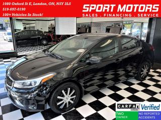 Used 2018 Kia Forte LX+ApplePlay+Camera+Heated Steering+CLEAN CARFAX for sale in London, ON