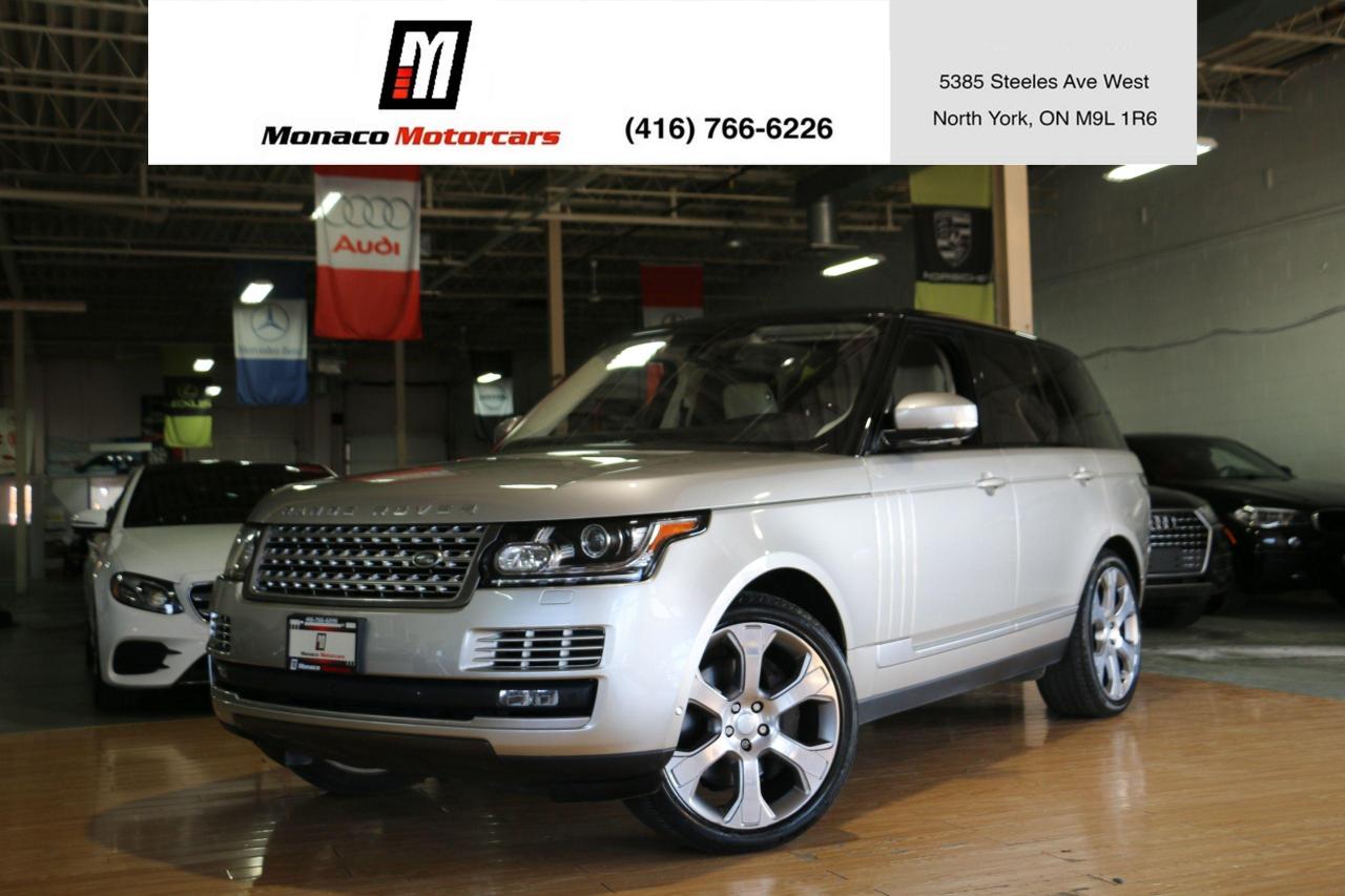2016 Land Rover Range Rover SC V8 - HEADSUP|PANO|CAMERA|NAV|BLINDSPOT|LANEKEEP - Photo #1