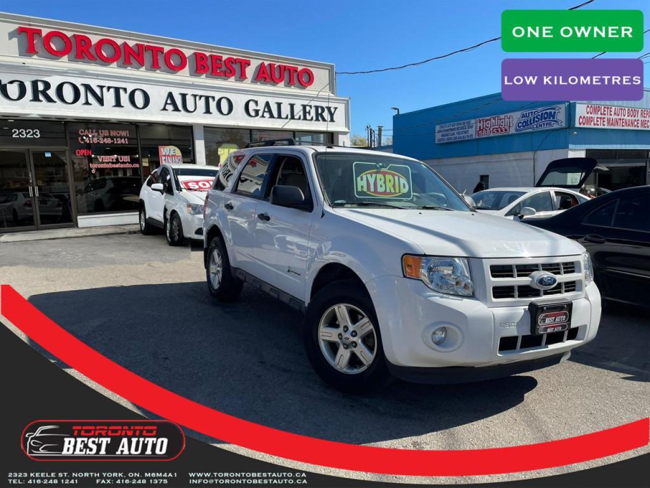 Used 2012 Ford Escape Hybrid|AWD|ONE OWNER|LOW KILOMETRES| for sale in Toronto, ON