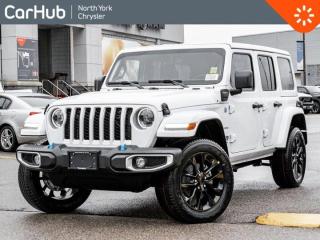 New 2023 Jeep Wrangler 4xe Sahara 4 Door LEDs Safety Grp Freedom Top Heated Leather Seats for sale in Thornhill, ON