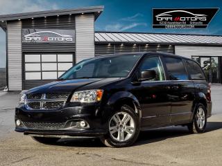 Used 2020 Dodge Grand Caravan Crew LEATHER AND NAVIGATION! for sale in Stittsville, ON