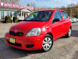 <p><span style=font-family: Segoe UI, sans-serif; font-size: 18px;>***LOW MILEAGE***VERY WELL KEPT METALLIC RED TOYOTA HATCHBACK, EQUIPPED W/ THE SUPER FUEL EFFICIENT 4 CYLINDER 1.5L DOHC ENGINE, LOADED W/ POWER LOCKS, AIR CONDITIONING, AM/FM/CD RADIO, SAFETY AND WARRANTY INCLUDED!!*** FREE RUST-PROOF PACKAGE FOR A LIMITED TIME ONLY *** This vehicle comes certified with all-in pricing excluding HST tax and licensing. Also included is a complimentary 36 days complete coverage safety and powertrain warranty, and one year limited powertrain warranty. Please visit our website at bossauto.ca today!</span></p>