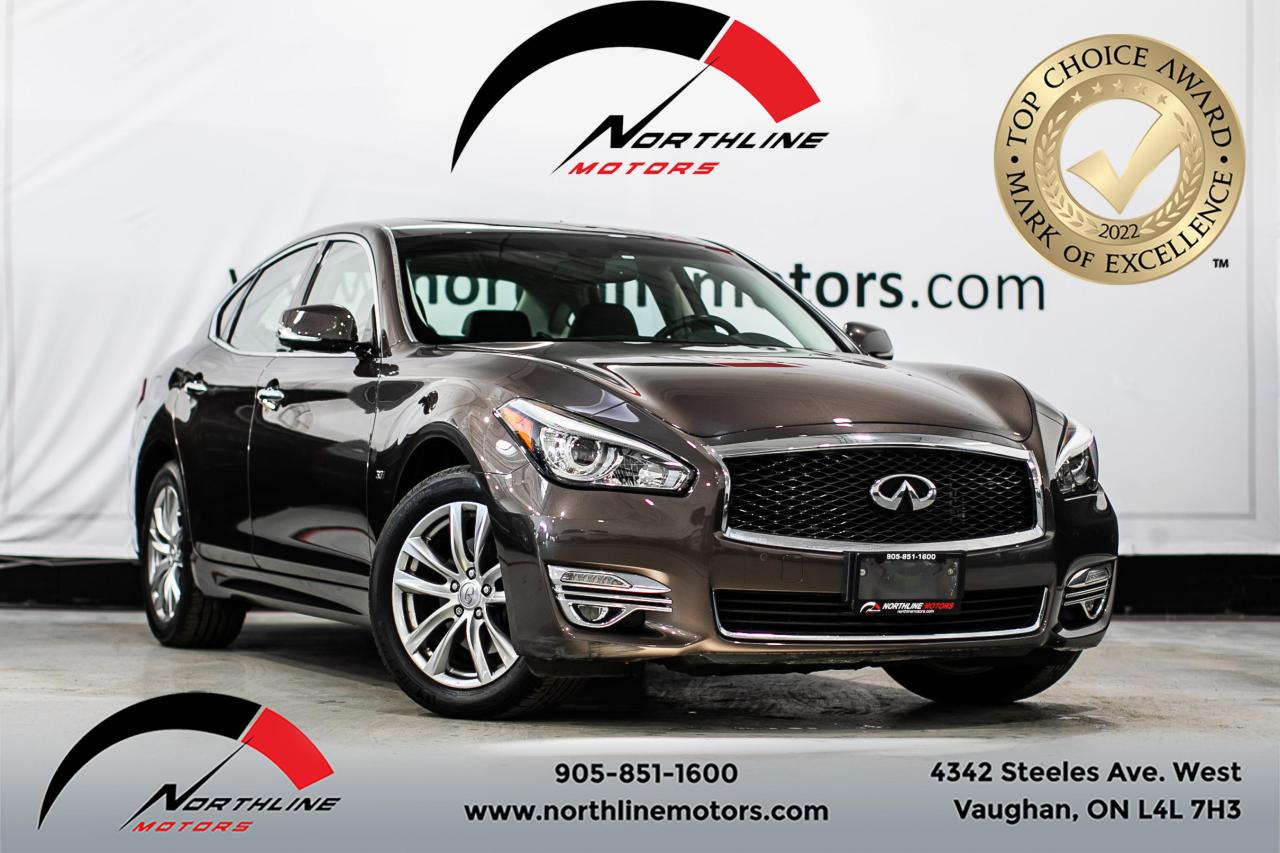 Used 2018 Infiniti Q70 3.7 AWD LUXE/ ROOF/ NAVI/ CAM/ VENT SEAT for sale in Vaughan, ON
