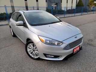 Used 2018 Ford Focus TITANIUM,LEATHER,SUNROOF,ALLOY,BACKUP CAM,CERTIFIED for sale in Mississauga, ON