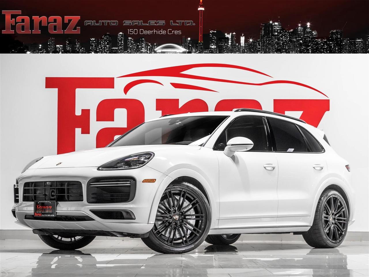 2019 Porsche Cayenne Turbo|Premium Plus Pkg|Sport Design Pkg|Carbon Fiber Interior Pkg|Sport Chrono Pkg Photo0