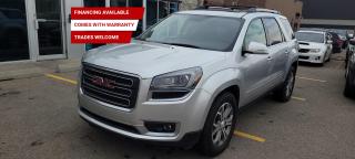 Used 2015 GMC Acadia AWD 4dr SLT1/LEATHER/NAVIGATION/REMOTE START for sale in Calgary, AB