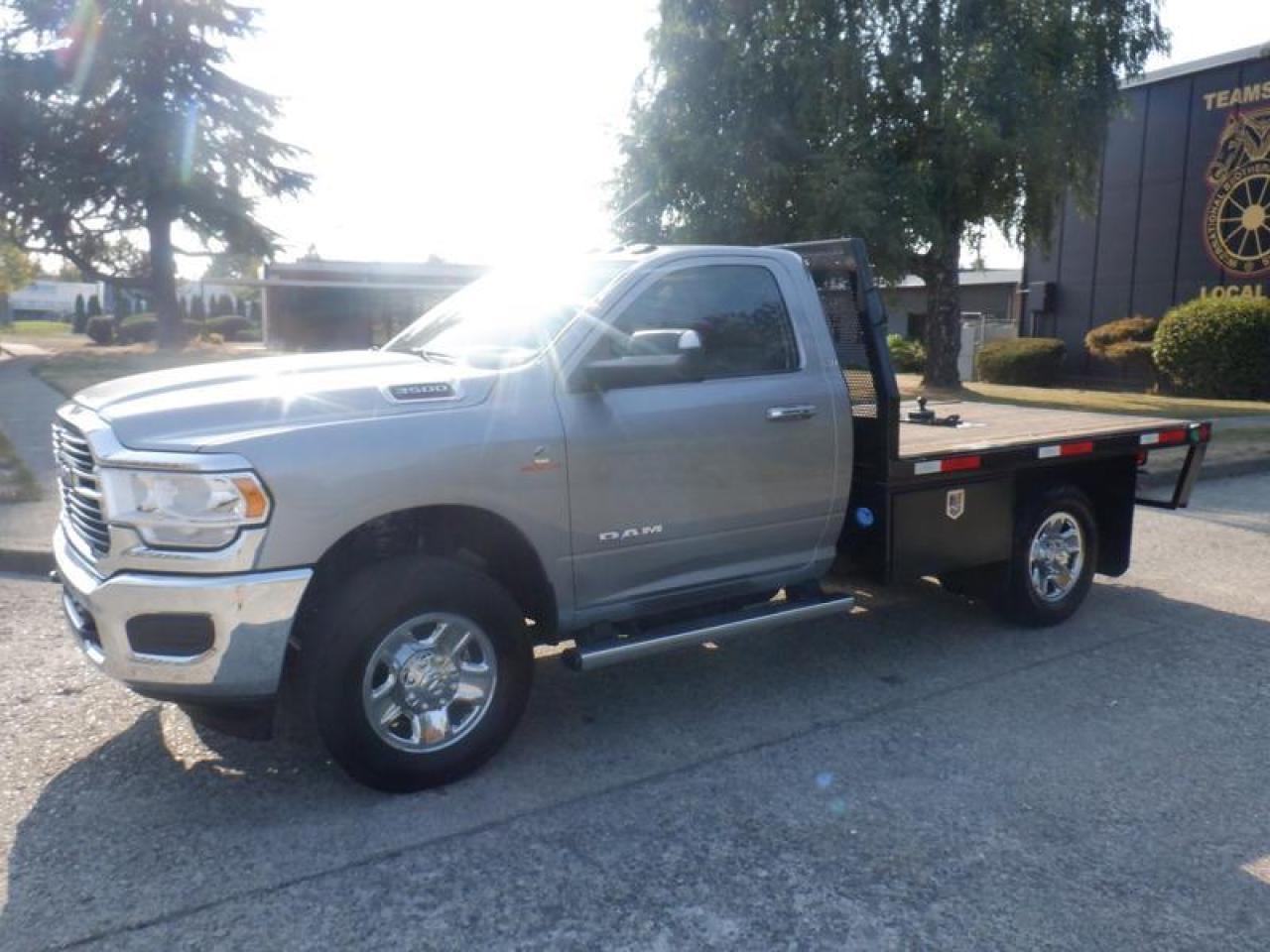Used 2019 RAM 3500 Regular Cab Flat Deck 2WD Diesel for sale in Burnaby, BC