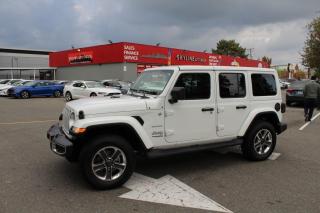Used 2021 Jeep Wrangler Sahara Unlimited 4X4 for sale in Surrey, BC