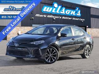 Used 2018 Toyota Corolla SE Upgrade - Sunroof, Split Leather, Alloy Wheels, Reverse Camera, Heated Seats + Steering, & More! for sale in Guelph, ON