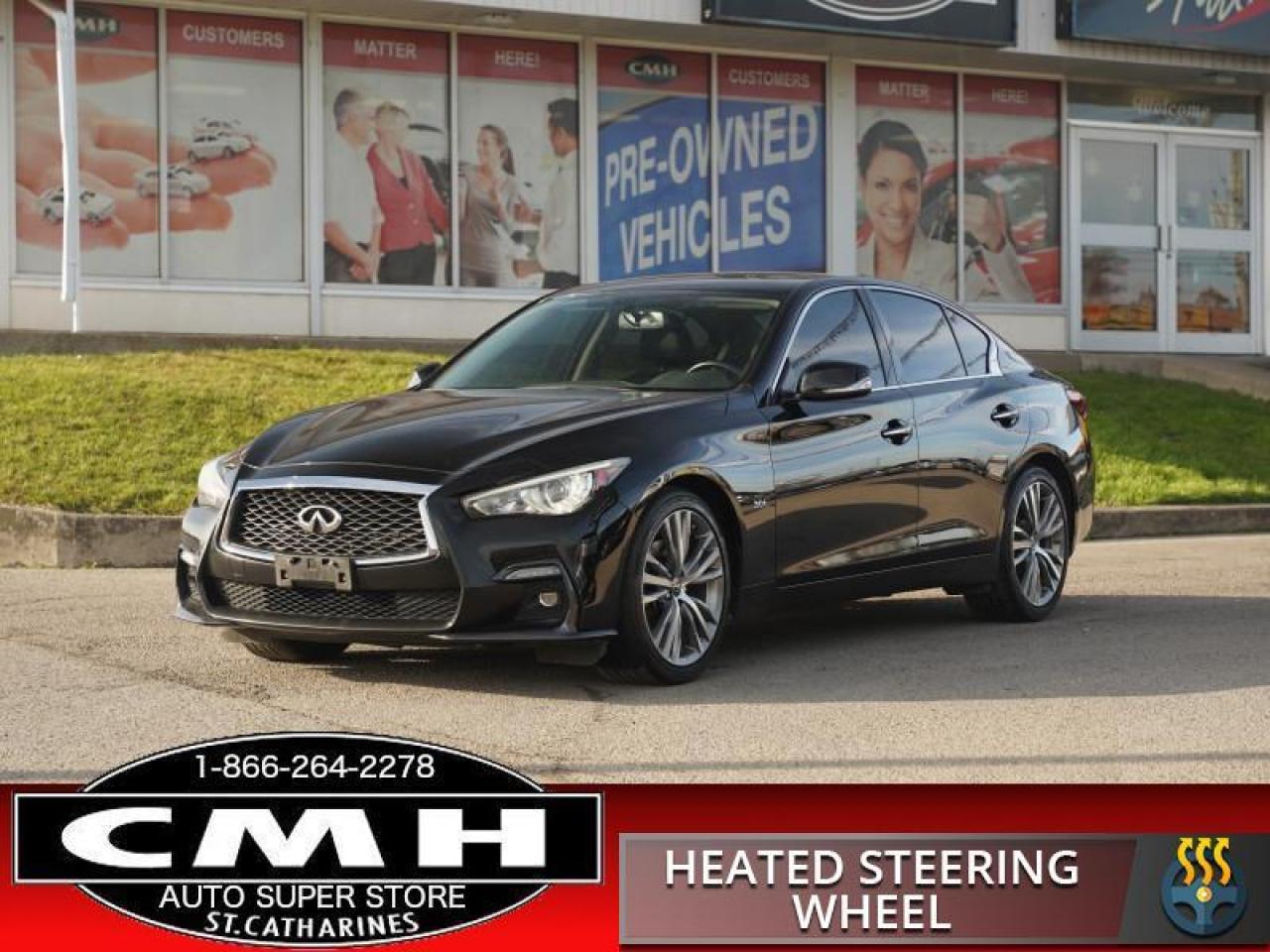 2018 Infiniti Q50 3.0t Signature Edition AWD  NAV ROOF 19-AL