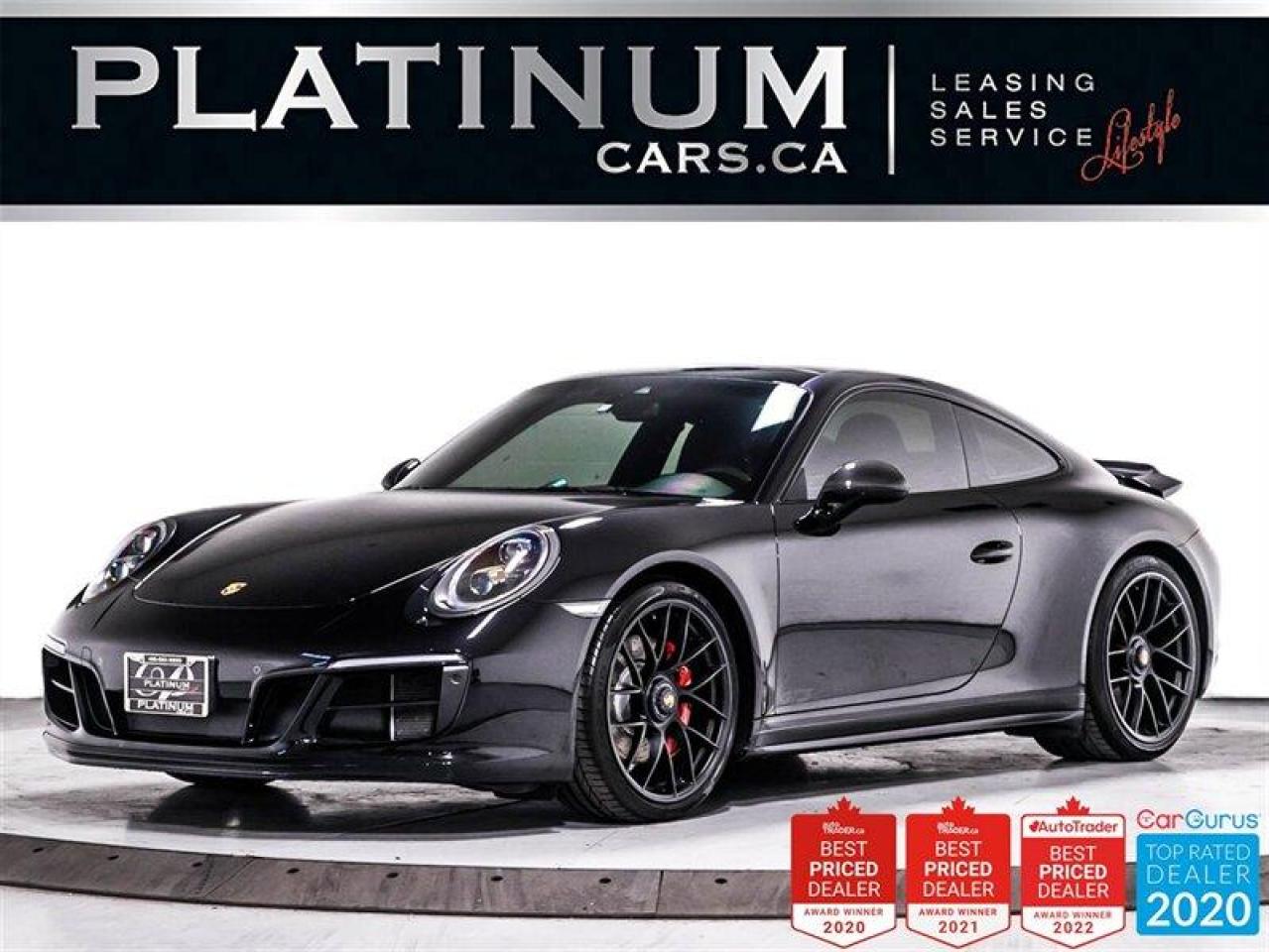 Used 2018 Porsche 911 Carrera 4 GTS, PREMIUM PLUS PKG, AWD, PDK, CARBON for sale in Toronto, ON