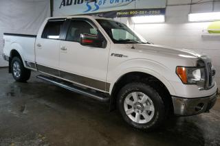 Used 2010 Ford F-150 LARIAT SUPER CREW NAVI 4WD *FREE ACCIDENT* CERTIFIED BLUETOOTH HEATED SEATS for sale in Milton, ON