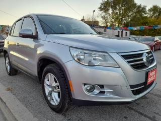 Used 2010 Volkswagen Tiguan 4Motion-4WD-ONLY 135K-4CYL-BLUETOOTH-AUX-ALLOYS for sale in Scarborough, ON