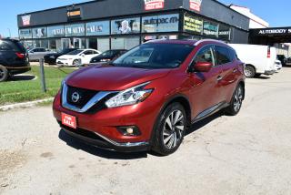 Used 2018 Nissan Murano NISSAN MURANO Platinum AWD BLOWOUT PRICE!!!!!! for sale in Winnipeg, MB