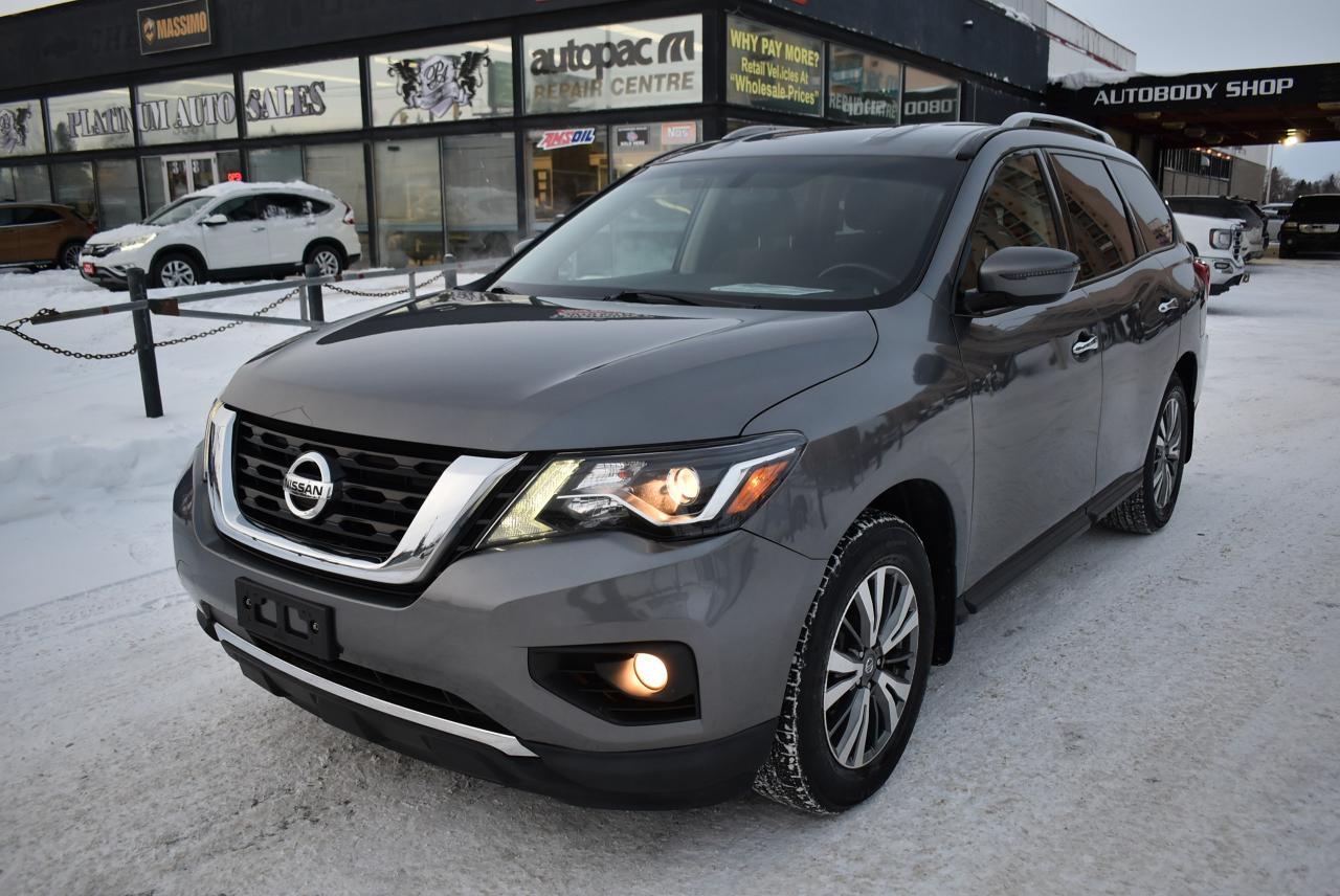 <p class=MsoNormal><em><strong>BLOW OUT PRICE!!! BOSS IS CLEANING HOUSE AND GIVING DEALS THIS WEEK </strong></em></p><p class=MsoNormal> </p><p class=MsoNormal>2019 Nissan Pathfinder SV-Tech  </p><p class=MsoNormal><span style=font-family: Cambria Math,serif; mso-bidi-font-family: Cambria Math;>⦿</span> Clean Carfax</p><p class=MsoNormal><span style=font-family: Cambria Math,serif; mso-bidi-font-family: Cambria Math;>⦿</span> 161,787 KM</p><p class=MsoNormal><span style=font-family: Cambria Math,serif; mso-bidi-font-family: Cambria Math;>⦿</span> 3.5L - V6</p><p class=MsoNormal><span style=font-family: Cambria Math,serif; mso-bidi-font-family: Cambria Math;>⦿</span> 4 wheel drive</p><p class=MsoNormal><span style=font-family: Cambria Math,serif; mso-bidi-font-family: Cambria Math;>⦿</span> Command start</p><p class=MsoNormal><span style=font-family: Cambria Math,serif; mso-bidi-font-family: Cambria Math;>⦿</span> 7 passenger - third row seating</p><p class=MsoNormal><span style=font-family: Cambria Math,serif; mso-bidi-font-family: Cambria Math;>⦿</span> 8 inch infotainment touch screen includes Bluetooth connectivity</p><p class=MsoNormal><span style=font-family: Cambria Math,serif; mso-bidi-font-family: Cambria Math;>⦿</span> Navigation</p><p class=MsoNormal><span style=font-family: Cambria Math,serif; mso-bidi-font-family: Cambria Math;>⦿</span> Heated seats</p><p class=MsoNormal><span style=font-family: Cambria Math,serif; mso-bidi-font-family: Cambria Math;>⦿</span> Easy folding second and third row seating</p><p class=MsoNormal><span style=font-family: Cambria Math,serif; mso-bidi-font-family: Cambria Math;>⦿</span> Automated emergency braking w/ forward collision warning</p><p class=MsoNormal><span style=font-family: Cambria Math,serif; mso-bidi-font-family: Cambria Math;>⦿</span> Available blind-spot monitoring w/ rear cross traffic alert</p><p class=MsoNormal>AND much more to offer!</p><p class=MsoNormal> </p><p class=MsoNormal><span style=text-decoration: underline;><em><strong style=text-decoration-line: underline;>Financing AVAILABLE ALL LEVELS OF CREDIT </strong><strong><u>WELLCOME</u></strong><strong style=text-decoration-line: underline;> APPLY TODAY AND GET DRIVING!!!!!!!</strong></em></span></p><p class=MsoNormal><span style=text-decoration: underline;><em><strong> warranty available.</strong></em></span></p><p class=MsoNormal>If you have any interest or questions please feel free to reach out to us.</p><p class=MsoNormal> </p>