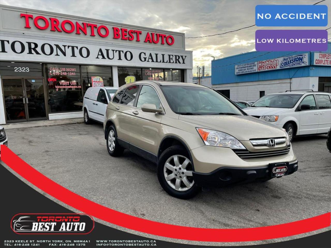 Used 2008 Honda CR-V 4WD|EX-L|NO ACCIDENT|LEATHER| for sale in Toronto, ON