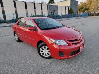 Used 2013 Toyota Corolla LE,SUNROOF,BLUETOOTH,HEATED SEATS,CERTIFIED for sale in Mississauga, ON