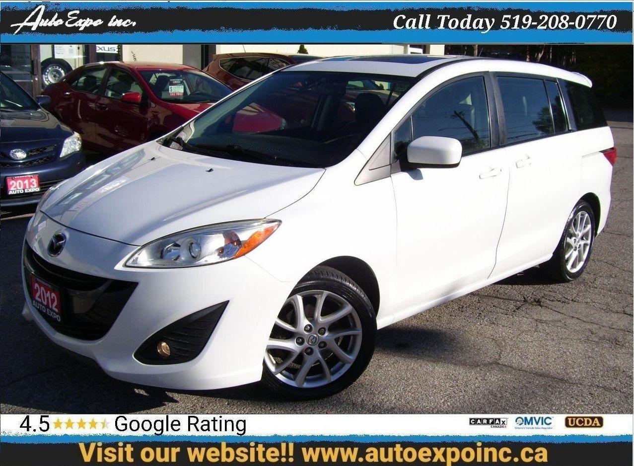 2012 Mazda MAZDA5 GT,One owner,Bluetooth,Leather,Sunroof,Certified - Photo #1