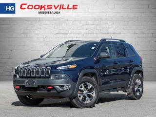 Used 2015 Jeep Cherokee Trailhawk, NAV, REAR CAM, LEATHER, PANO ROOF, 4WD for sale in Mississauga, ON
