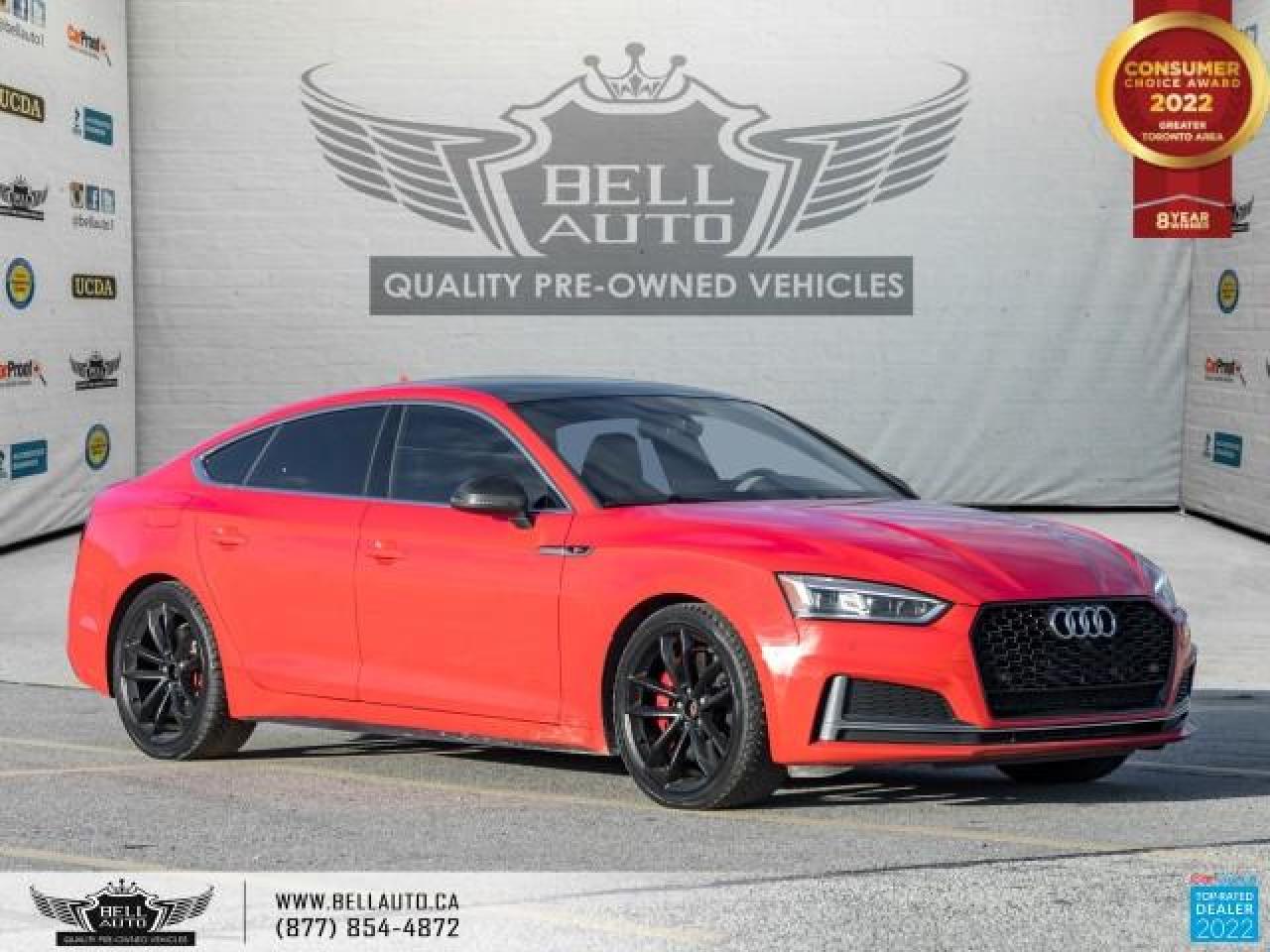 2018 Audi S5 Sportback Progressiv, BackUpCam, Navi, MoonRoof, NoAccident, ParkngDistContrl, Sensor Photo30