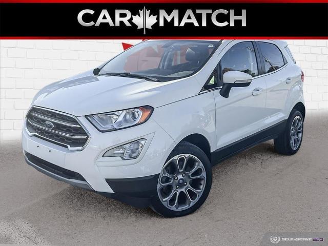 2019 Ford EcoSport TITANIUM / LEATHER / NAV / ROOF / NO ACCIDENTS