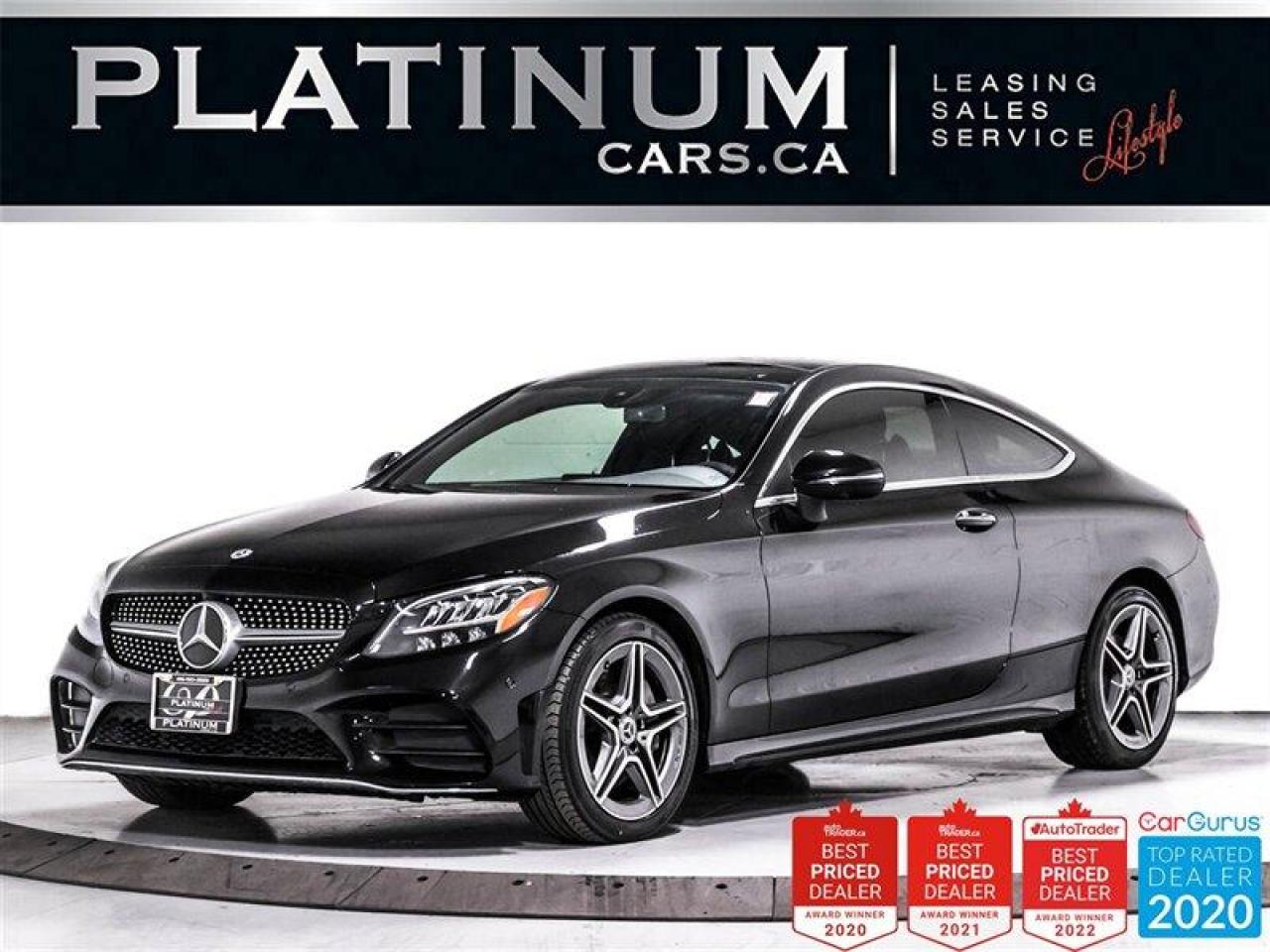 Used 2020 Mercedes-Benz C-Class C300 4MATIC Coupe, AMG SPORT PKG, 360 CAM, NAV for sale in Toronto, ON