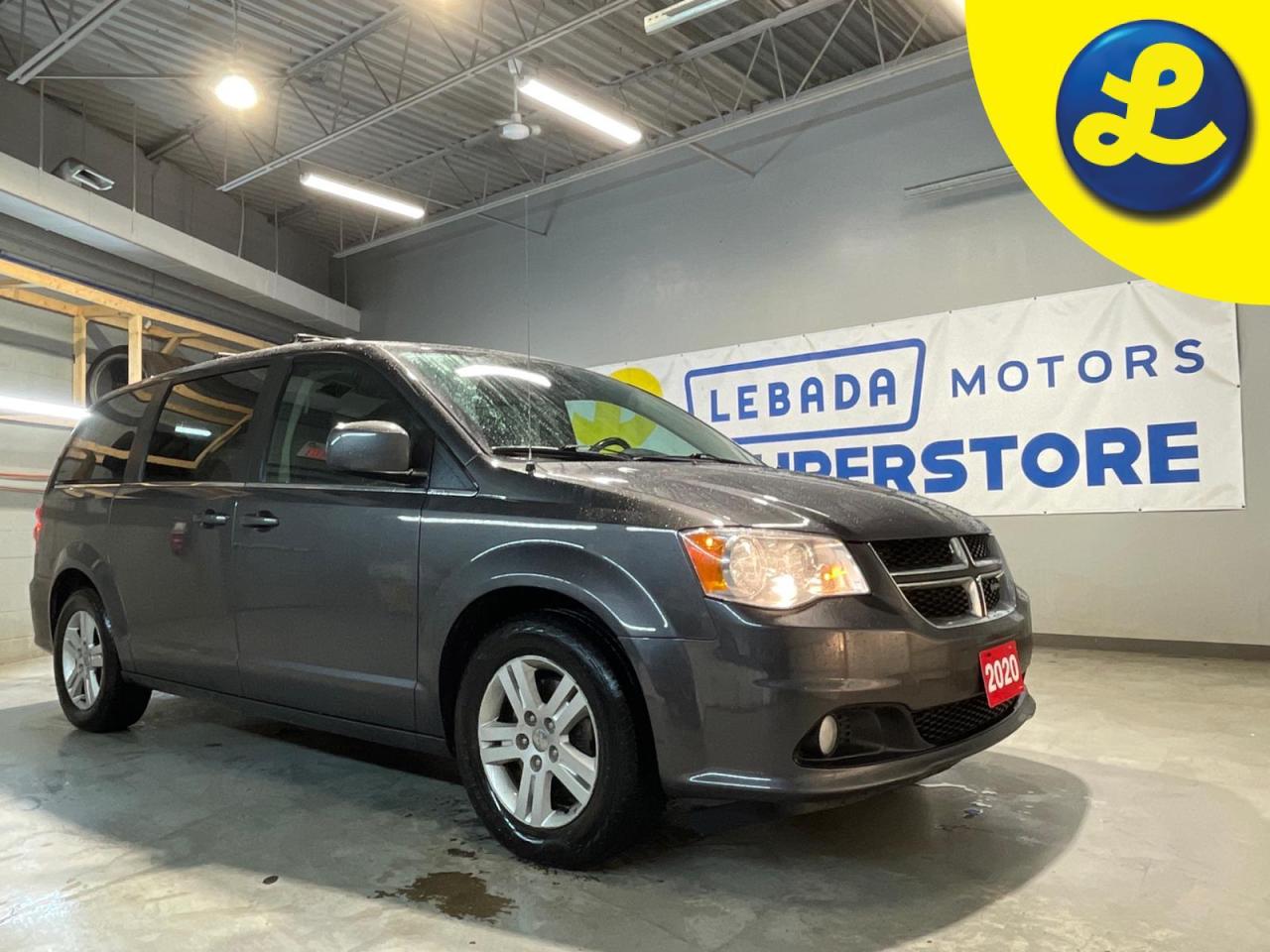 Used 2020 Dodge Grand Caravan DVD entertainment system * Heated Leather Seats * BlindSpot Monitoring w/ Rear CrossPath Detection ParkSense Rear Park Assis * Power liftgate * Rig for sale in Cambridge, ON
