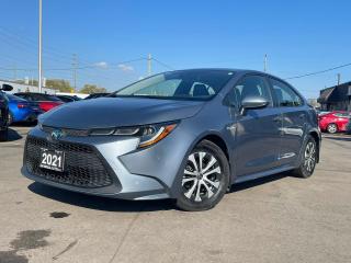 Used 2021 Toyota Corolla AUTO HYBRID 1OWNER SAFETY CERTIFED WARRANTY for sale in Oakville, ON