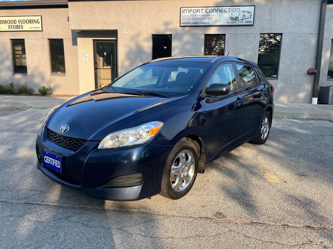 Used 2010 Toyota Matrix LOW MILEAGE!! AUTOMATIC,NO ACCIDENTS,CERTIFIED! for sale in Burlington, ON