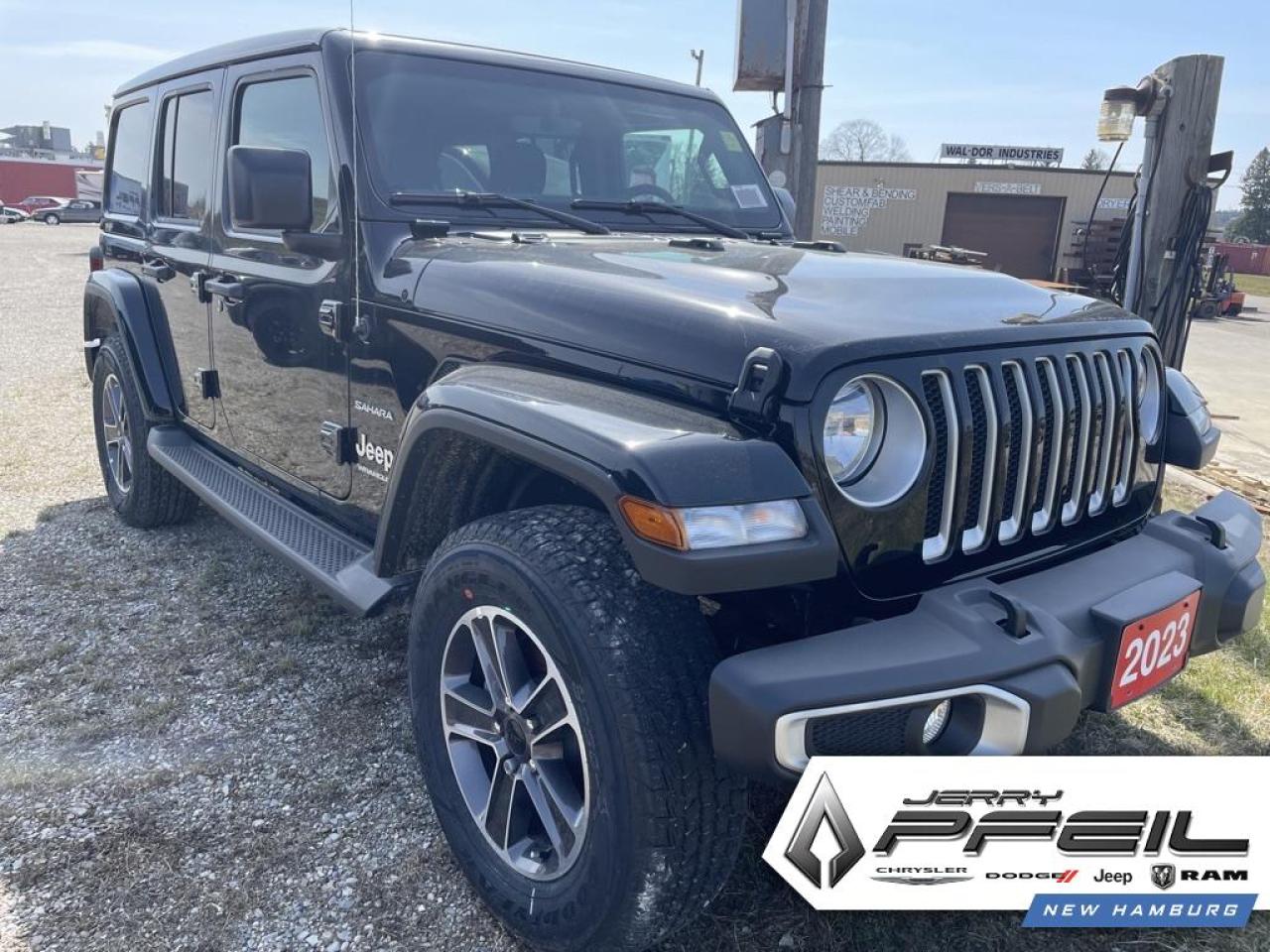 New 2023 Jeep Wrangler Sahara SKY ROOF - NAV - BACKUP CAM for sale in New Hamburg, ON