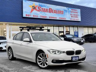 Used 2016 BMW 3 Series NAV LEATHER SUNROOF MINT! WE FINANCE ALL CREDIT! for sale in London, ON