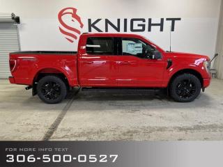 New 2022 Ford F-150 Knight Black Edition, Leather Red Stitch! for sale in Moose Jaw, SK